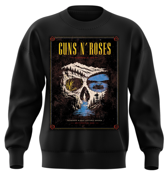 Guns N’ Roses Ridgedale MO 2026 Tour Limited Edition sweat
