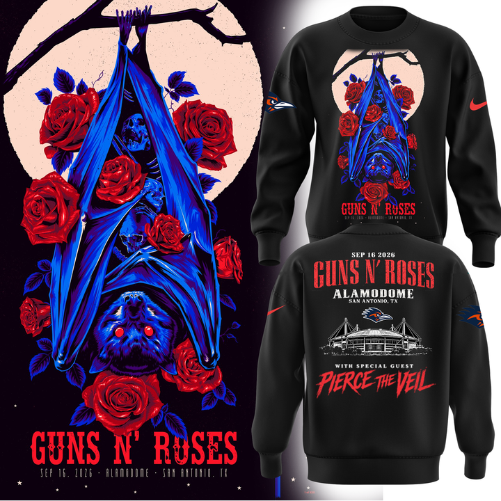 Guns N’ Roses x Alamodome San Antonio 2026 Tour Limited Edition Sweater