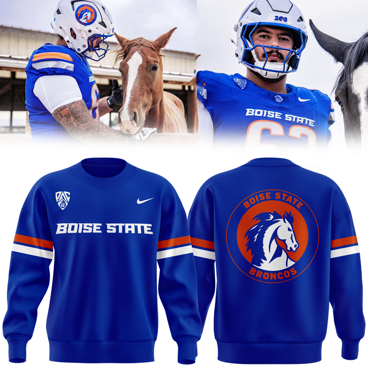 Limited edition Boise State Broncos football 2026 SWEATSHIRT