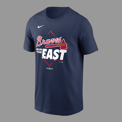 Atlanta Braves Navy 2026 NL East Division Champions T-Shirt