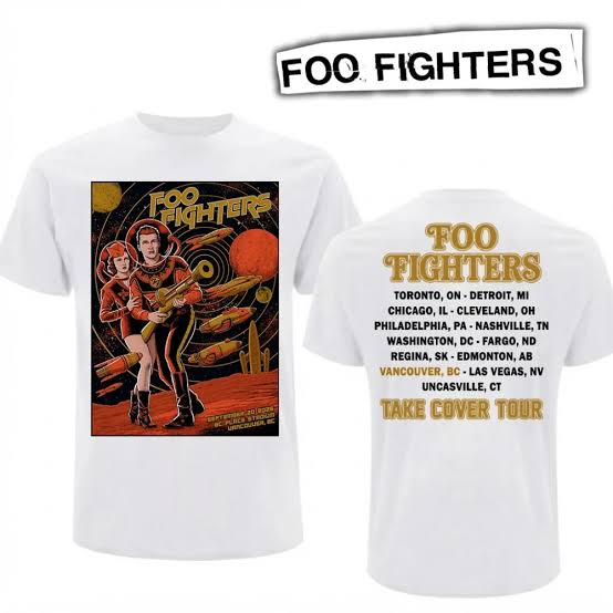 Foo Fighters BC Place Vancouver 2026 Tour Limited Edition T-Shirt