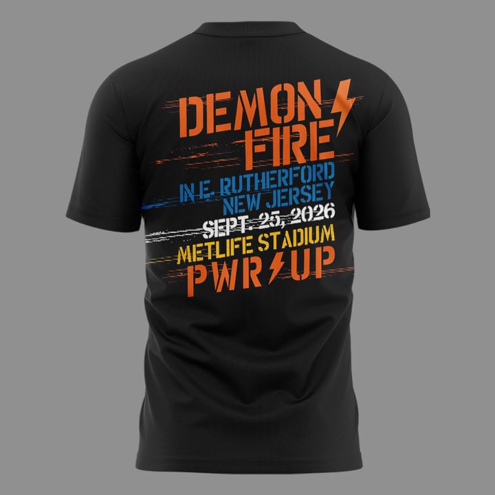 Newest Shirt AC/DC x New York Giants Event Shirt - POWER UP TOUR 2026 T-Shirt