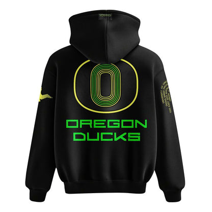Women's Nike Black Oregon Ducks Origin of Speed Hoodie