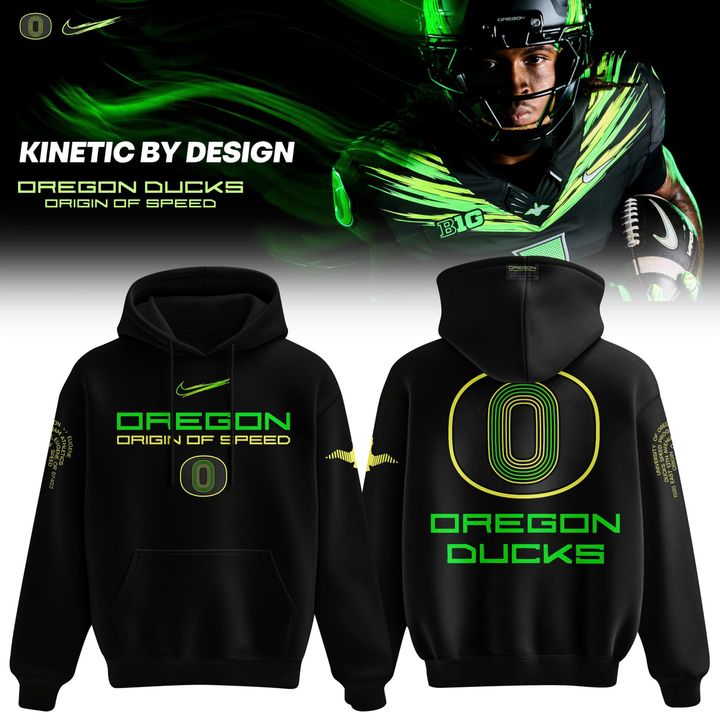 Women's Nike Black Oregon Ducks Origin of Speed Hoodie