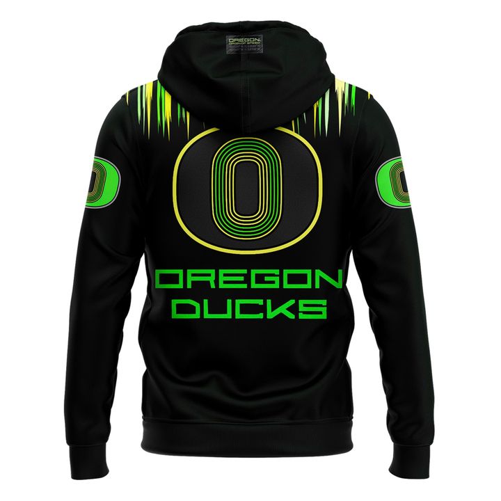 Women's Nike Oregon Ducks Origin of Speed Football Hoodie – Night Forest