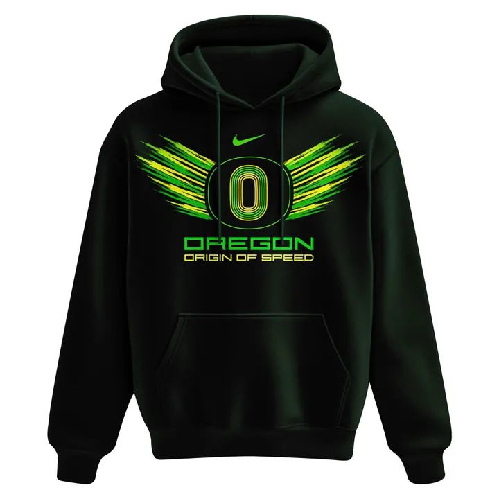 Unisex Nike Forest Night Green Oregon Ducks Origin of Speed Phoenix Legacy Hoodie