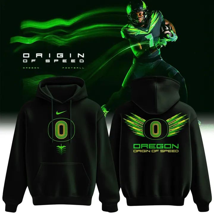 Unisex Nike Forest Night Green Oregon Ducks Origin of Speed Phoenix Legacy Hoodie