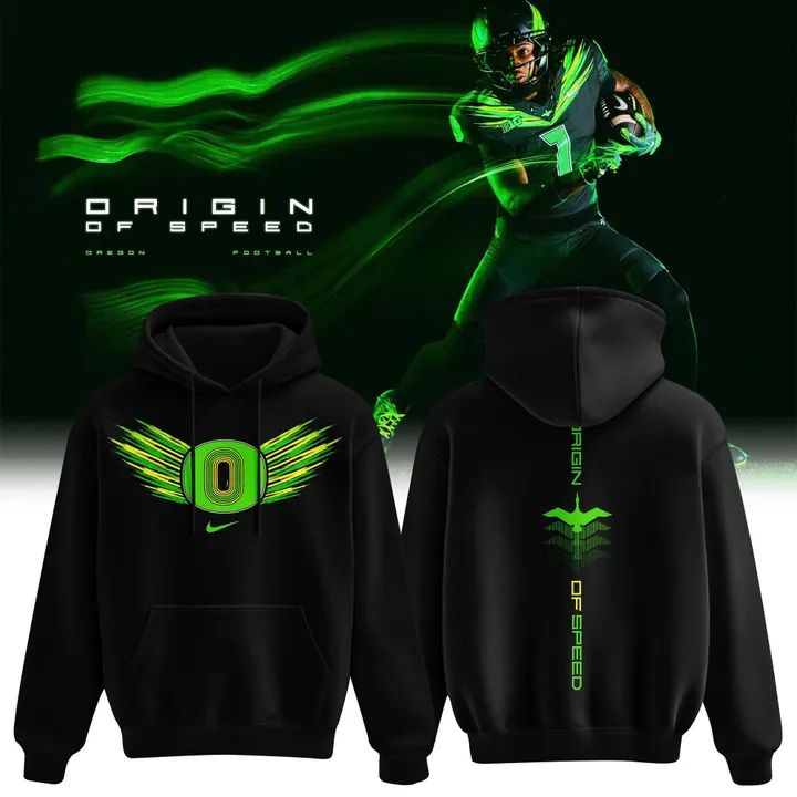 Unisex Nike Black Oregon Ducks Origin of Speed Phoenix Legacy Hoodie