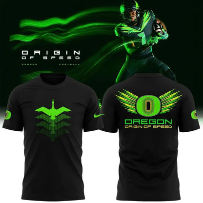 Men's Nike Black Oregon Ducks Origin of Speed Phoenix Legacy Limited T-shirt