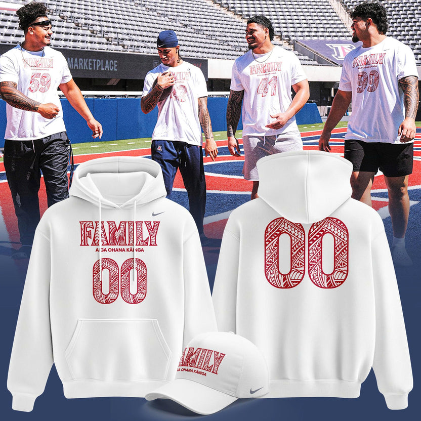 Arizona Football Polynesian Heritage Game! Family Hoodie