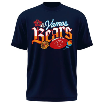 Chicago Bears 2026 Latino Heritage Month "Vamos Bears" T-Shirt