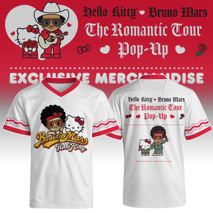 Hello Kitty ❤️ Bruno Mars The Romantic Tour 2026 Jersey