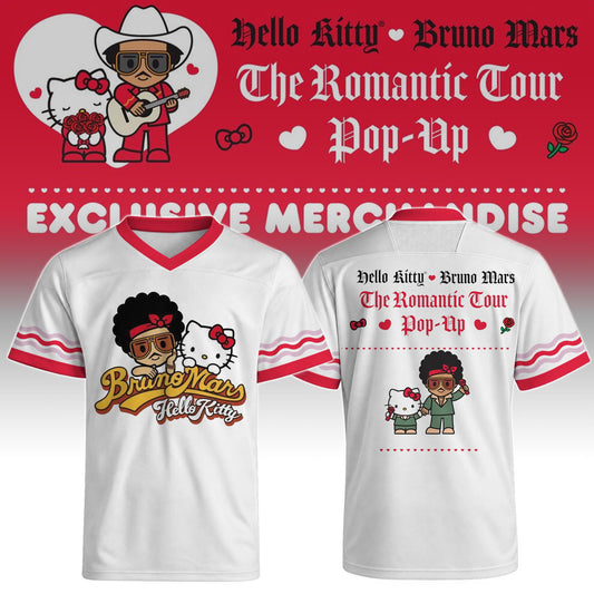 Hello Kitty ❤️ Bruno Mars The Romantic Tour 2026 Jersey