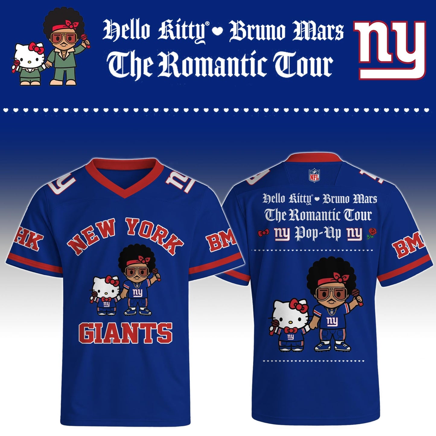NYC x Hello Kitty ❤️ Bruno Mars The Romantic Tour 2026