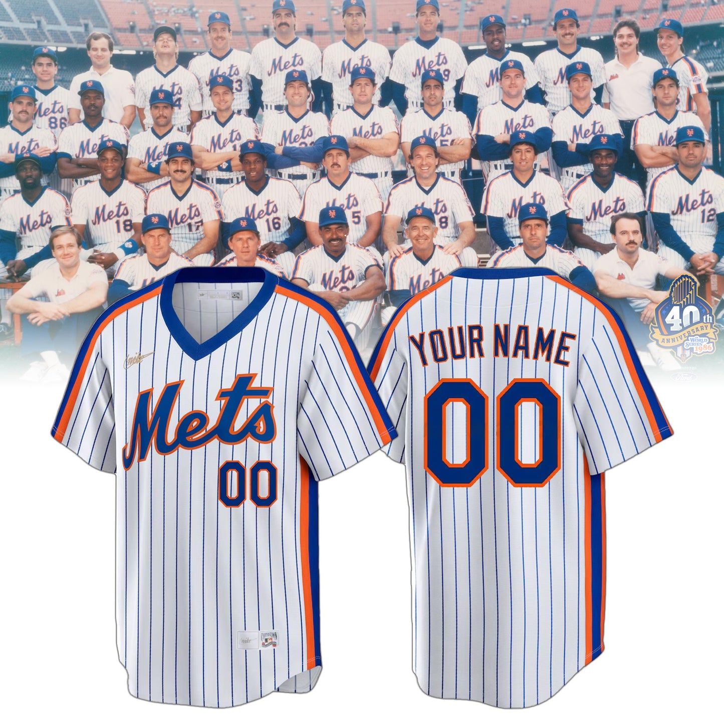 NYM Cooperstown Collection Limited Jersey