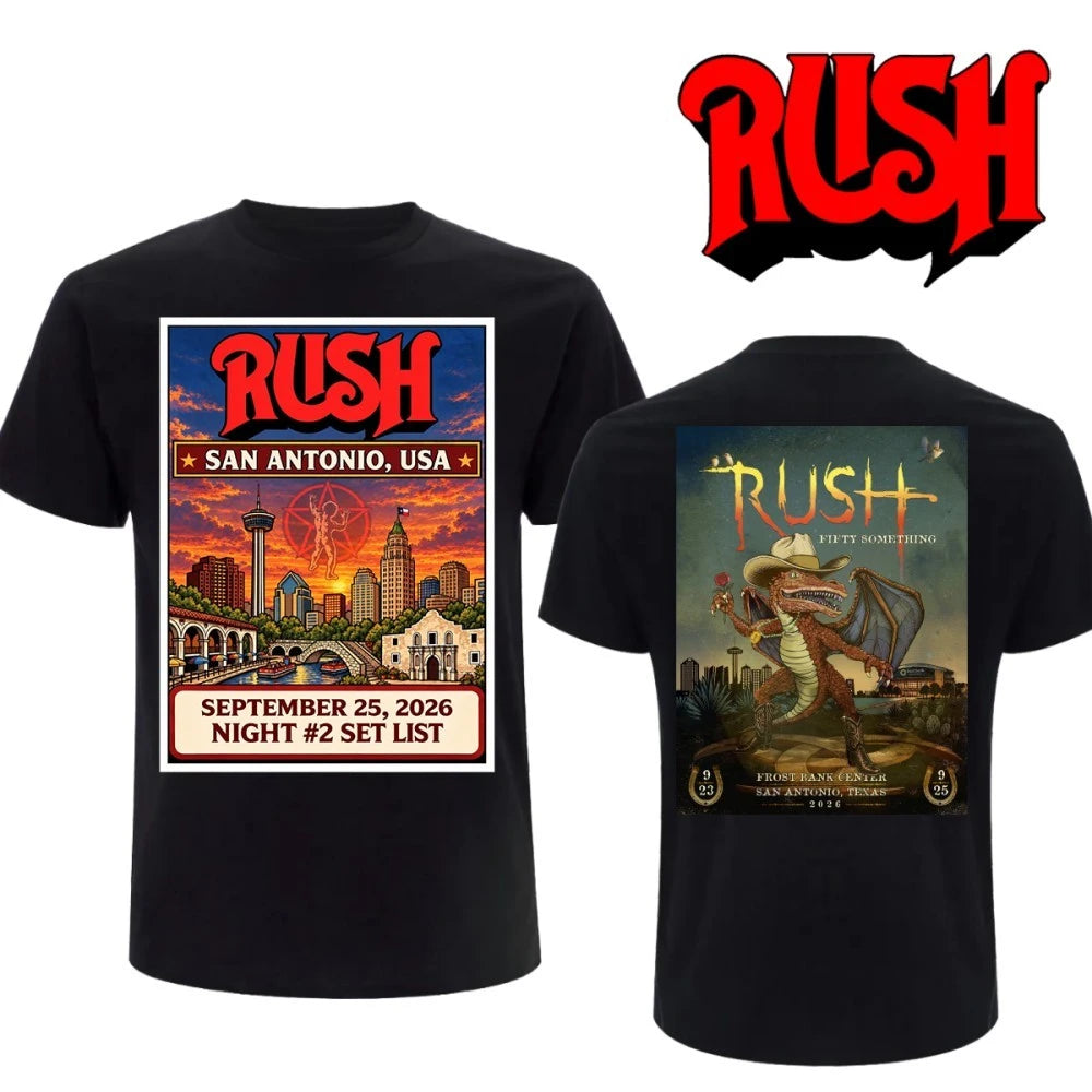 Fifty Something Tour September 25, 2026 Frost Bank Center in San Antonio, Texas Poster T-Shirt