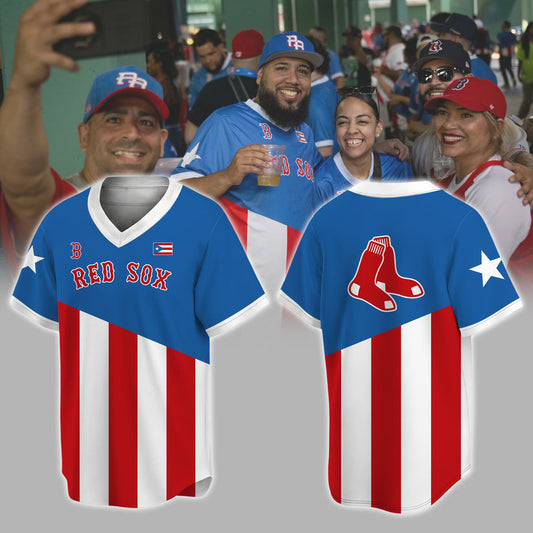 Red Sox Puerto Rico Heritage Jersey - Limited Edition