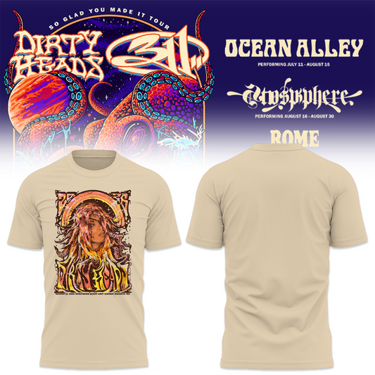 Limited Edition 311 So Glad You Made It Tour Shirt