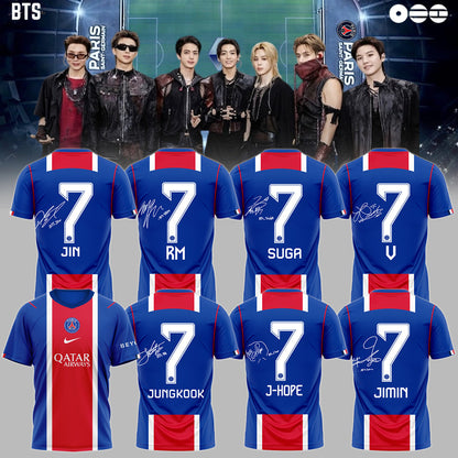 ,BTS x Paris Saint-Germain Jersey