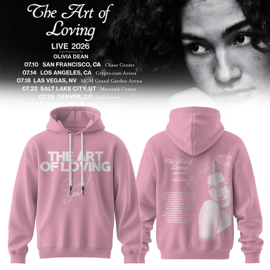 OLIVIA DEAN “THE ART OF LOVING” HOODIE COLLECTION IS HERE
