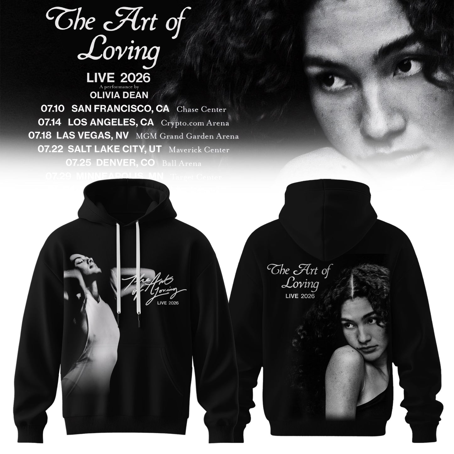 OLIVIA DEAN “THE ART OF LOVING” HOODIE COLLECTION IS HERE