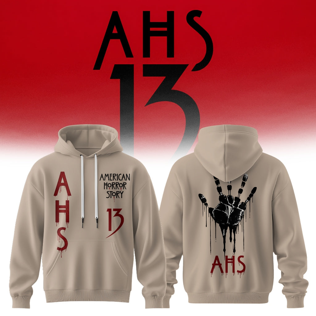 American Horror Story 13 Premium 3D Hoodie – Sand Style