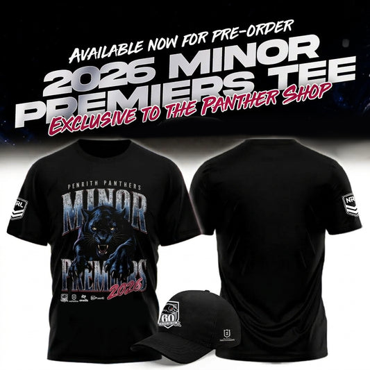 Penrith Panthers 2026 Minor Premiers Exclusive Shirt