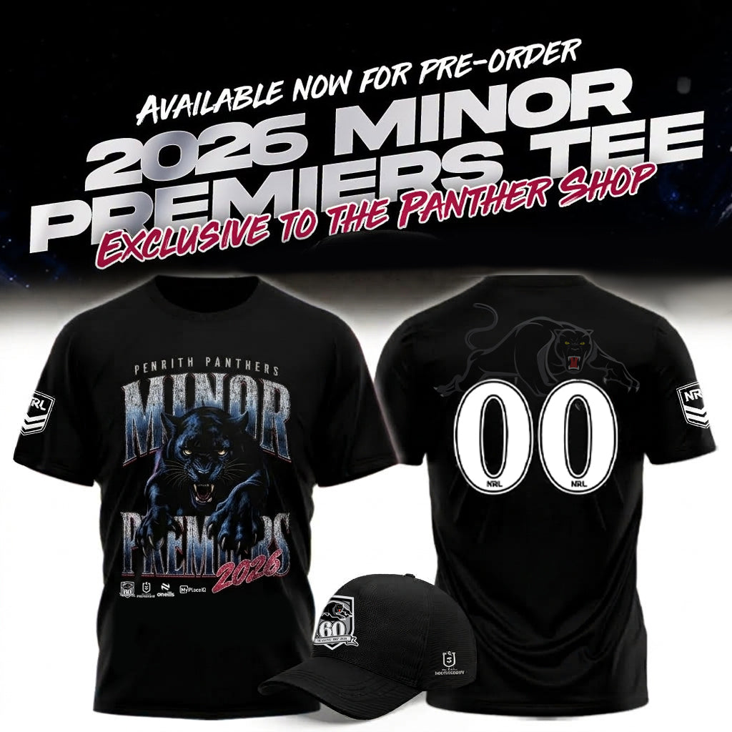 Penrith Panthers 2026 Minor Premiers Exclusive Shirt
