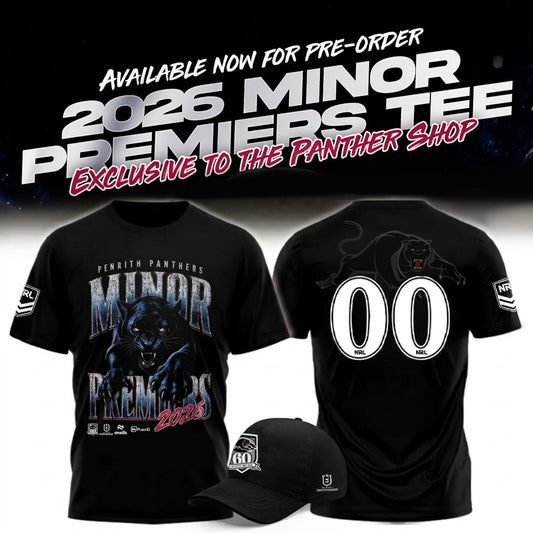 Penrith Panthers 2026 Minor Premiers Exclusive Shirt