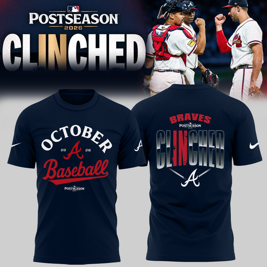 Limited Edition Postseason 2026 Clinched T-shirt