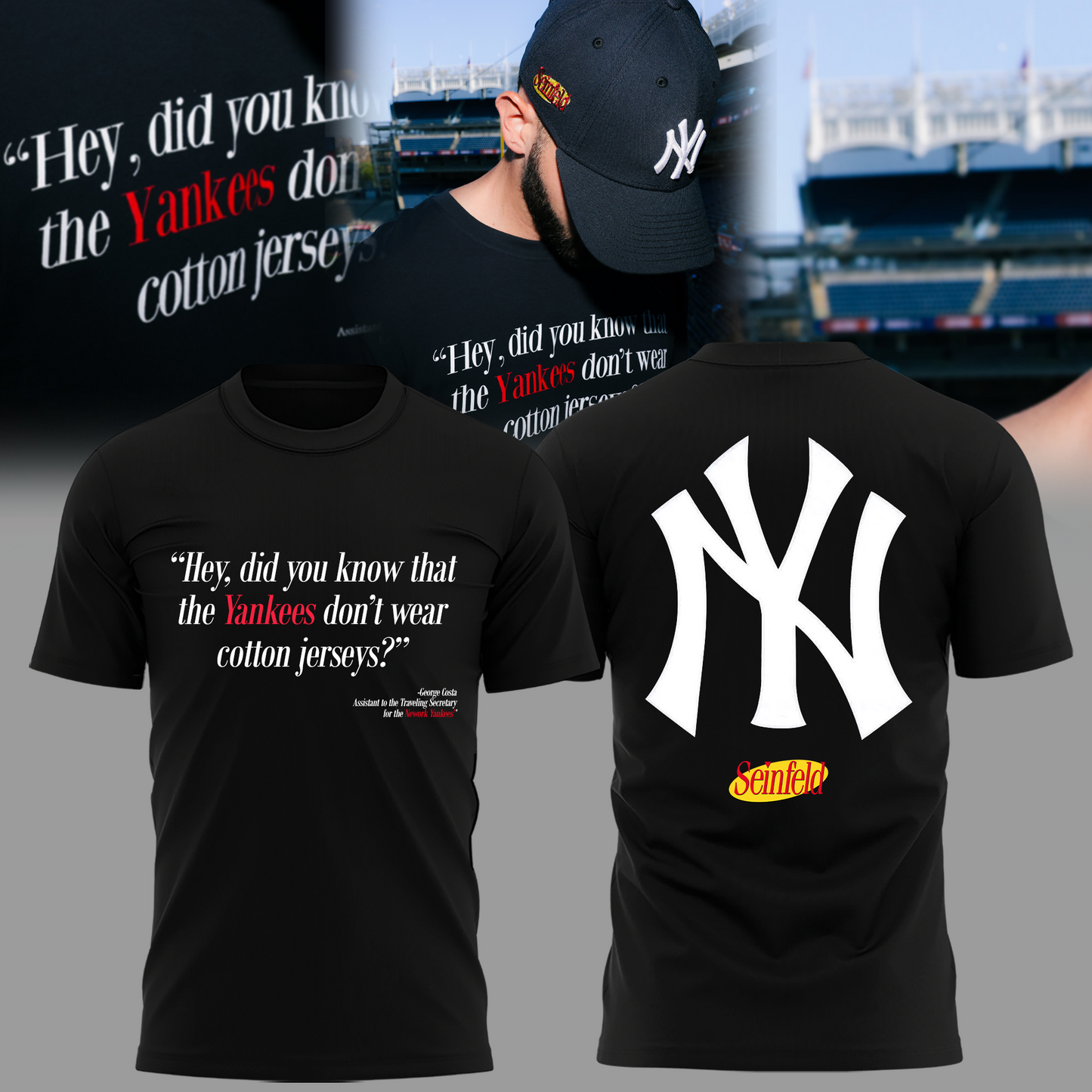 Limited Edition Yankees “Hey Did You … Jersey?” Shirt