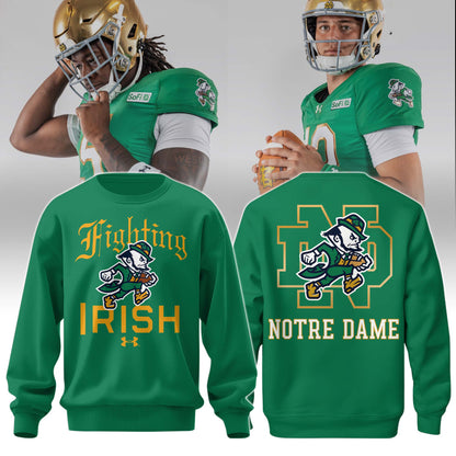 Notre Dame Kelly Green Sweatshirt 2026