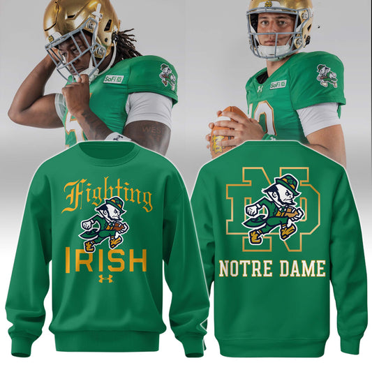 Notre Dame Kelly Green Sweatshirt 2026