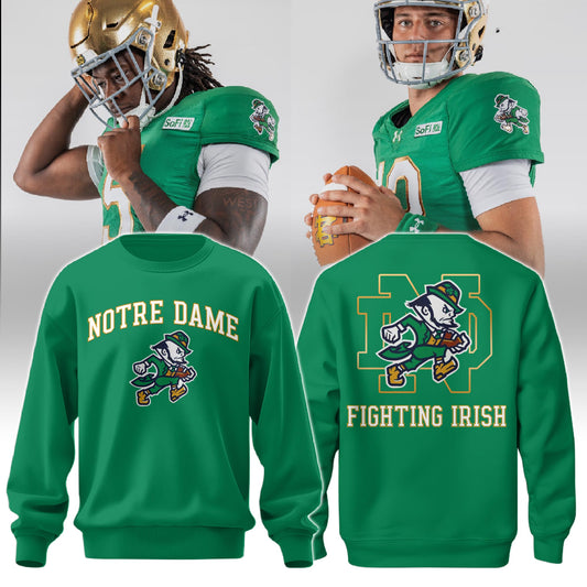 Notre Dame Kelly Green Sweatshirt 2026