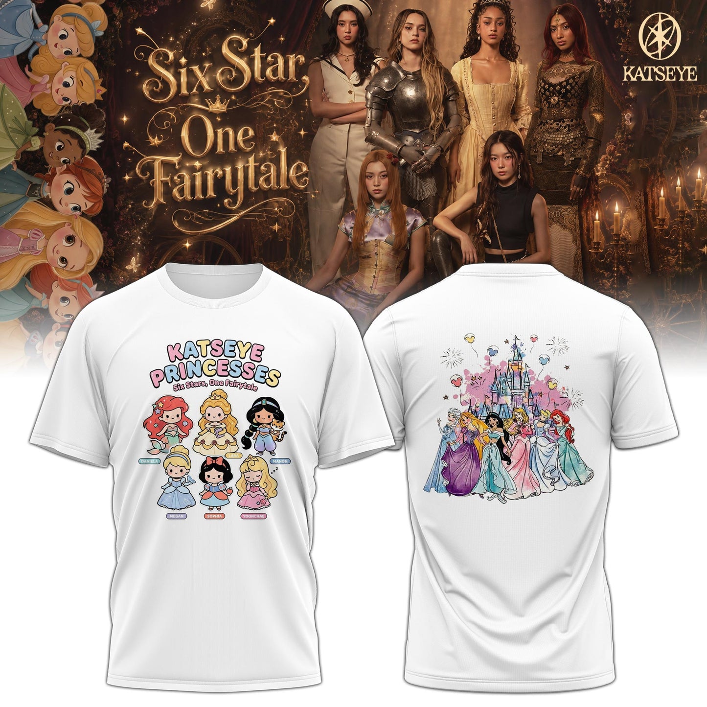 Fairytale White Tshirt for EYEKONS