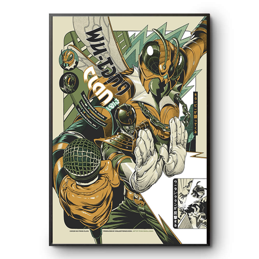 Wu-Tang Clan Clarkston MI 2026 Event Poster Live At Pine Knob Music Theatre On September 6 2026 Poster