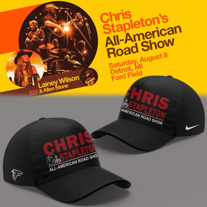 03.03. Perfect 2026 Chris Stapleton x Atlanta Falcons - All American Road Show 2026 T-Shirt