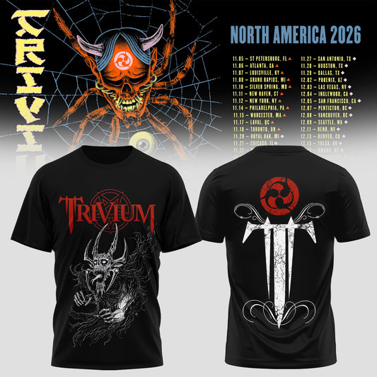TRIVIUM – NORTH AMERICA TOUR 2026 COLLECTION TEE