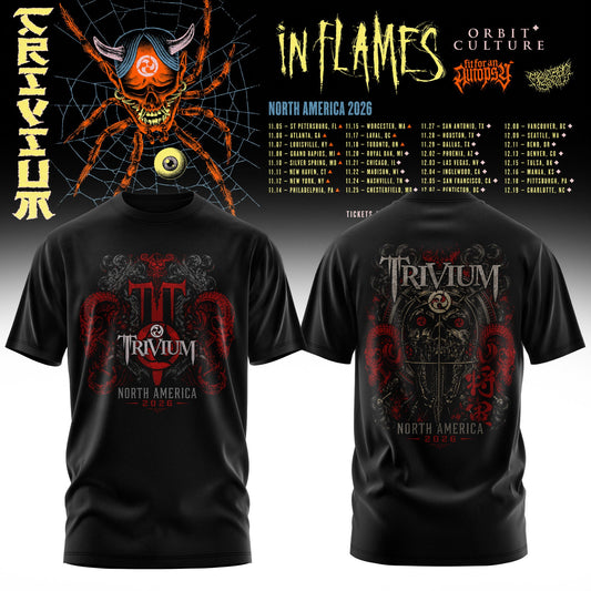 TRIVIUM – NORTH AMERICA TOUR 2026 COLLECTION TEE