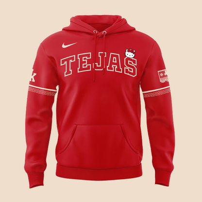 Exclusive Tejas City Connect Texas Rangers x Hello Kitty Hoodie 2026